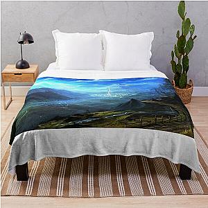 Elder Scrolls Oblivion Beautiful Landscape  Throw Blanket