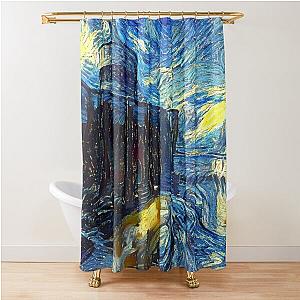 Fort Dawnguard Skyrim Starry Night Shower Curtain