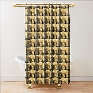 Skyrim landscape Shower Curtain