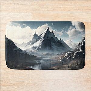 Landscape from Skyrim Bath Mat