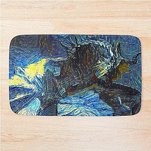 Paarthurnax Skyrim Starry Night Bath Mat