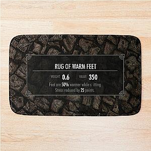 Skyrim Elder Scrolls - Bathroom Toilet Floor Rug Equipment  Bath Mat