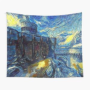 Fort Dawnguard Skyrim Starry Night Tapestry