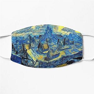 Whiterun Skyrim Starry Night Flat Mask