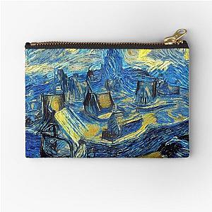 Whiterun Skyrim Starry Night Zipper Pouch