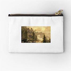 Skyrim landscape Zipper Pouch