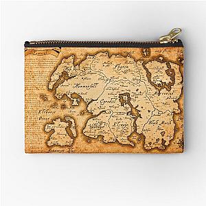 Map of Tamriel - Elder Scrolls IV Oblivion Zipper Pouch