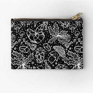 Skyrim Alchemy Black Ver. - Fantasy Mage College Winterhold  Zipper Pouch