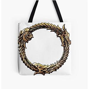 elder scrolls All Over Print Tote Bag