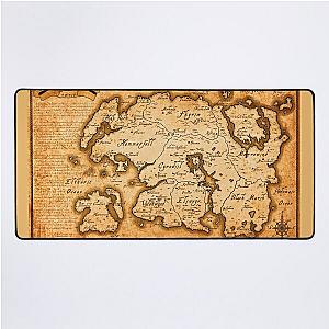 Map of Tamriel - Elder Scrolls IV Oblivion Desk Mat