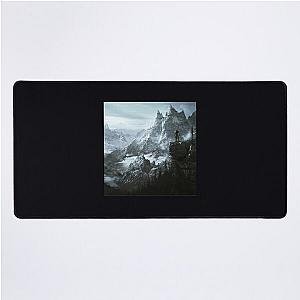 Elder Scrolls Skyrim View	 Desk Mat