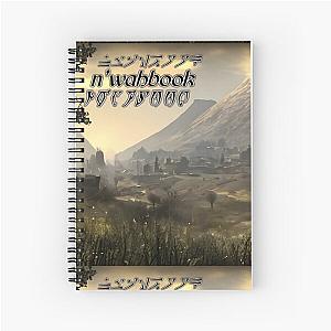 Original N'wahbook Artwork Logo Elder Scrolls Morrowind Oblivion Skyrim Spiral Notebook