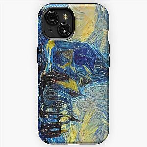 Dragonsreach Skyrim Starry Night iPhone Tough Case