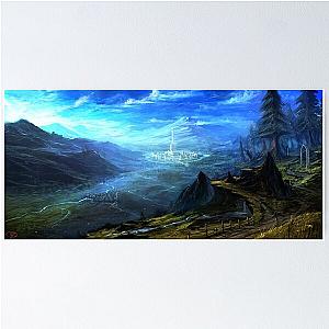 Elder Scrolls Oblivion Beautiful Landscape  Poster