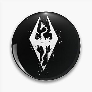 logo of skyrim  Perfect Gift Active  Pin