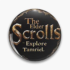 Emblematic Invitation: Elder Scrolls VII Exploration Pin