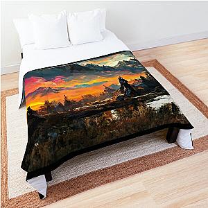 skyrim landscape Comforter