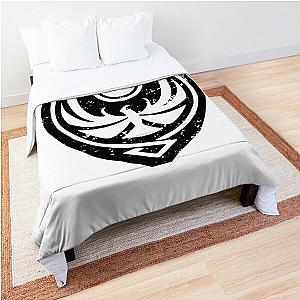 Skyrim logo design - textured Comforter