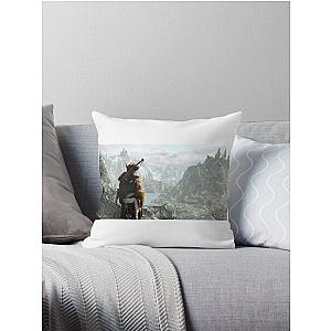 Skyrim View Throw Pillow