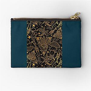 Nerevar's Incarnate  Morrowind Gold Pattern  GOTY Edition Inspired Scrolls Elder Online Fantasy RPG Dunmer Mouse Pad Zipper Pouch