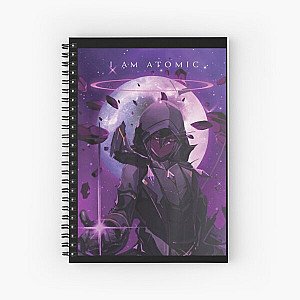 I AM ATOMIC Purple Theme - The Eminence in Shadow Cid Spiral Notebook RB0104