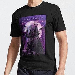 I AM ATOMIC Purple Theme - The Eminence in Shadow Cid Active T-Shirt RB0104