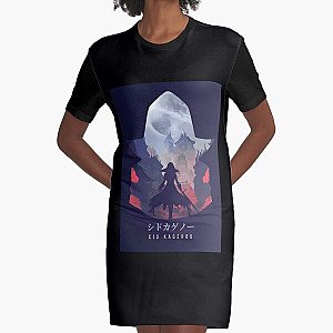 Cid Kagenou - The Eminence in Shadow Graphic T-Shirt Dress RB0104