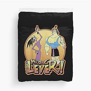 E.New Groove Kronk And Esma Wrong Lever Duvet Cover