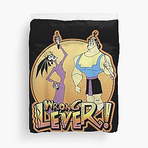 E.New Groove Kronk And Esma Wrong Lever  	 Duvet Cover