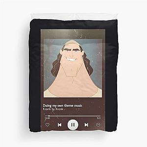 Kronk's New Single - Kronk from 'The Emperor's New Groove'  	 Duvet Cover