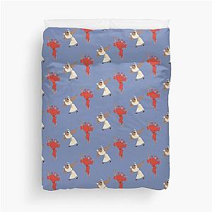 Kronk's Angel and Devil (The Emperor's New Groove) Duvet Cover