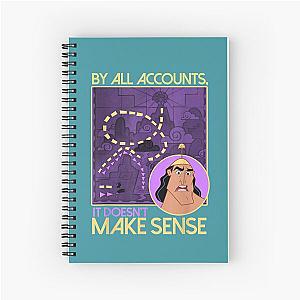 Emperor-s New Groove Kronk Doesn-t Make Sense Spiral Notebook