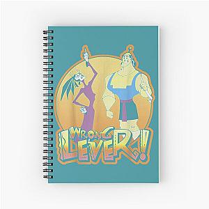 E.New Groove Kronk And Esma Wrong Lever Spiral Notebook