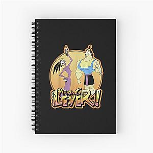 E.New Groove Kronk And Esma Wrong Lever Spiral Notebook