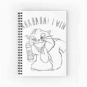 Emperor39 New Groove Yzma Cat Ahaha I Win T-Shirt Spiral Notebook