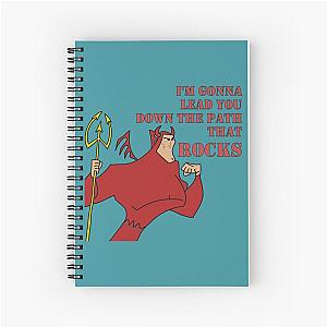 Kronk Devil - Emperors New Groove - Lead You Down The Path That Rocks Spiral Notebook