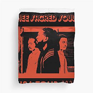 orange of Thee Sacred Human Duvet Cover