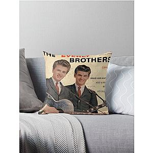 The Everly Brothers 1958 Rockabilly ep cover Throw Pillow