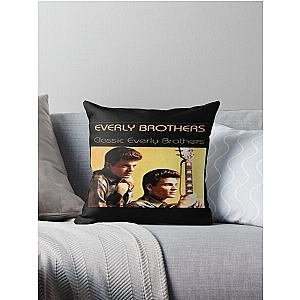 The Everly Brothers Throw Pillow