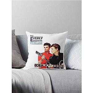 The Everly Brothers Throw Pillow