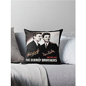 The Everly Brothers Throw Pillow