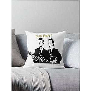 The Everly Brothers Throw Pillow