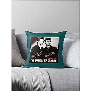 The Everly Brothers Throw Pillow