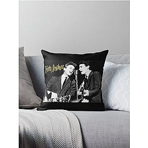 The Everly Brothers Throw Pillow