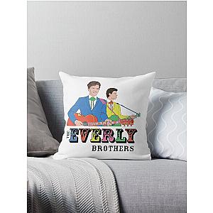 The Everly Brothers Throw Pillow