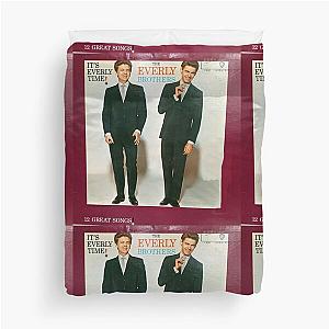 It's Everly Time,  Everly Brothers, Rockabilly, Rock and Roll, The Everly Brothers,  lp, record, vinyl Duvet Cover