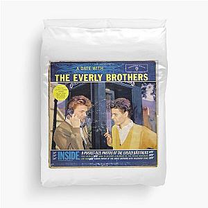 Everly Brothers, A Date With The Everly Brothers, Rockabilly Duvet Cover