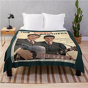 The Everly Brothers 1958 Rockabilly ep cove Throw Blanket