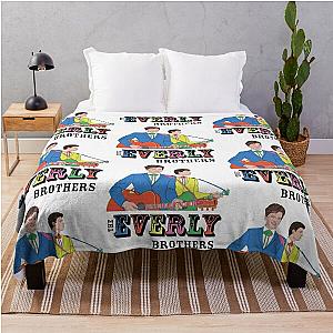 The Everly Brothers Throw Blanket