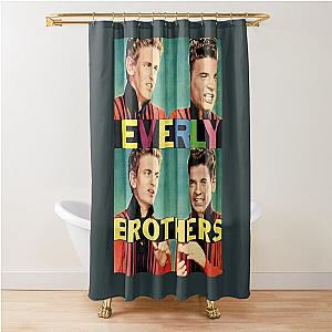 The Everly Brothers Modern Screen 1958  Shower Curtain